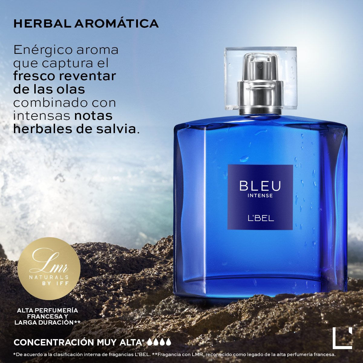 Bleu Intense Perfume Fresco para Hombre 100 ml.