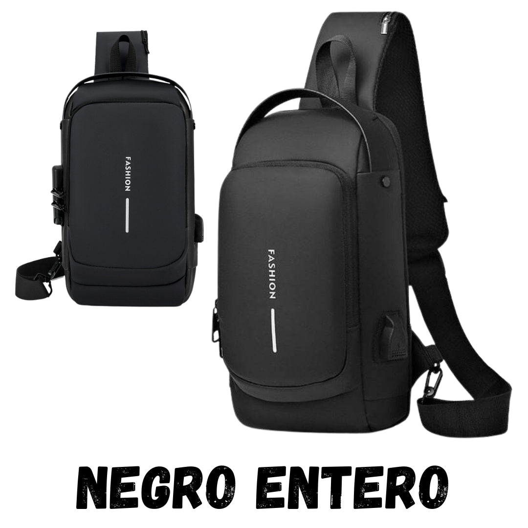 Morral Impermeable antirrobo y puerto USB